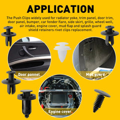 Accessories Clip Trim Car Push Pin Rivet Bumper Door Panel Retainer Fastener EOA 6B93BC-57