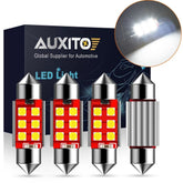 4X 36mm CANBUS Error Free 6 LED 3030 SMD 6418 6411 License Plate Dome Light Bulb 6B93BC-57