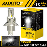 H4 9003 HB2 LED Motorcycle Headlight Bulb HID Hi/Low Beam High Power 10SF EOA 6B93BC-57
