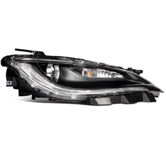 Passenger Right Side LED Headlight For 2015-2017 Chrysler 200 2.4L 3.6L Black 6B93BC-57