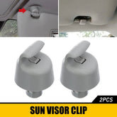 2X FOR NISSAN ALTIMA,MURANO,PATHFINDER,MAXIMA DRIVER OR PASSENGER SUN VISOR CLIP 6B93BC-57