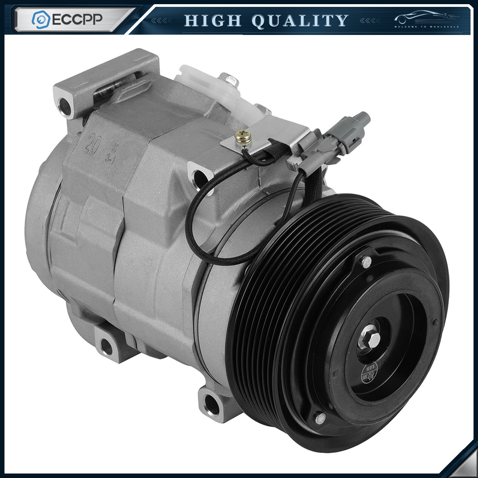 A/C Compressor for Toyota Tundra 5.7L 2007-2018 2019 2020 6B93BC-57