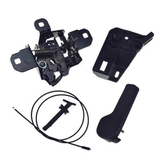 Set of 5 For VW Jetta Golf MK4 Bora Hood Latch +Release Handle +Bracket +Cable 6B93BC-57