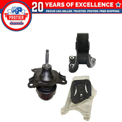 Fits 2002-2006 Honda CRV 2.4L w/MANUAL Trans Engine Motor Mount Set 3PCS : 6B93BC-57