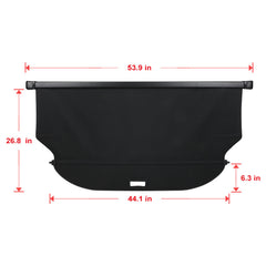 ECCPP Retractable Rear Trunk Cargo Cover For Toyota Harrier XU60 2015 2016-2019 ECCPP
