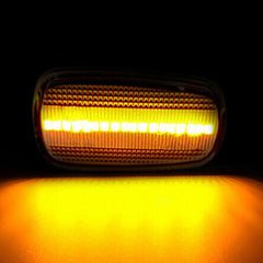 For 2004-06 Scion xB Smoke 2pc Lens Dynamic LED Marker Side Blinker Light Lamp 6B93BC-57