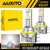H15 LED Bulbs High Beam DRL Headlights Conversion 24000LM 6500K Super Bright EOA 6B93BC-57