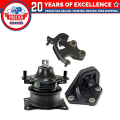 Fits 2003-2007 Honda Accord 2.4L MANUAL Front Motor/Front & Upper Trans Mount : 6B93BC-57