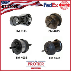 Motor & Trans Mount 4PCS Fit 09-17 Buick Enclave/ Chevy Traverse 3.6L Auto Trans 6B93BC-57