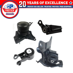 Fits 2012-2014 Toyota Yaris 1.5L AUTO Engine Motor & Trans Mount Set 4pc : 6B93BC-57