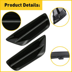 FRONT BUMPER FOG LIGHT LAMP HOLE COVER SET FOR 13-15 HONDA ACCORD SEDAN 4 DR EOA 6B93BC-57