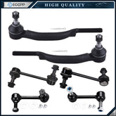 6pcs Front + Rear Sway Bar Links Tie Rods Kit Fits 2004-2007 Buick Rainer 6B93BC-57