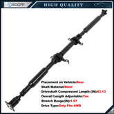 ECCPP Rear Driveshaft Drive shaft For Mazda CX-9 2007-2014 V6 976-780 AWD 6B93BC-57