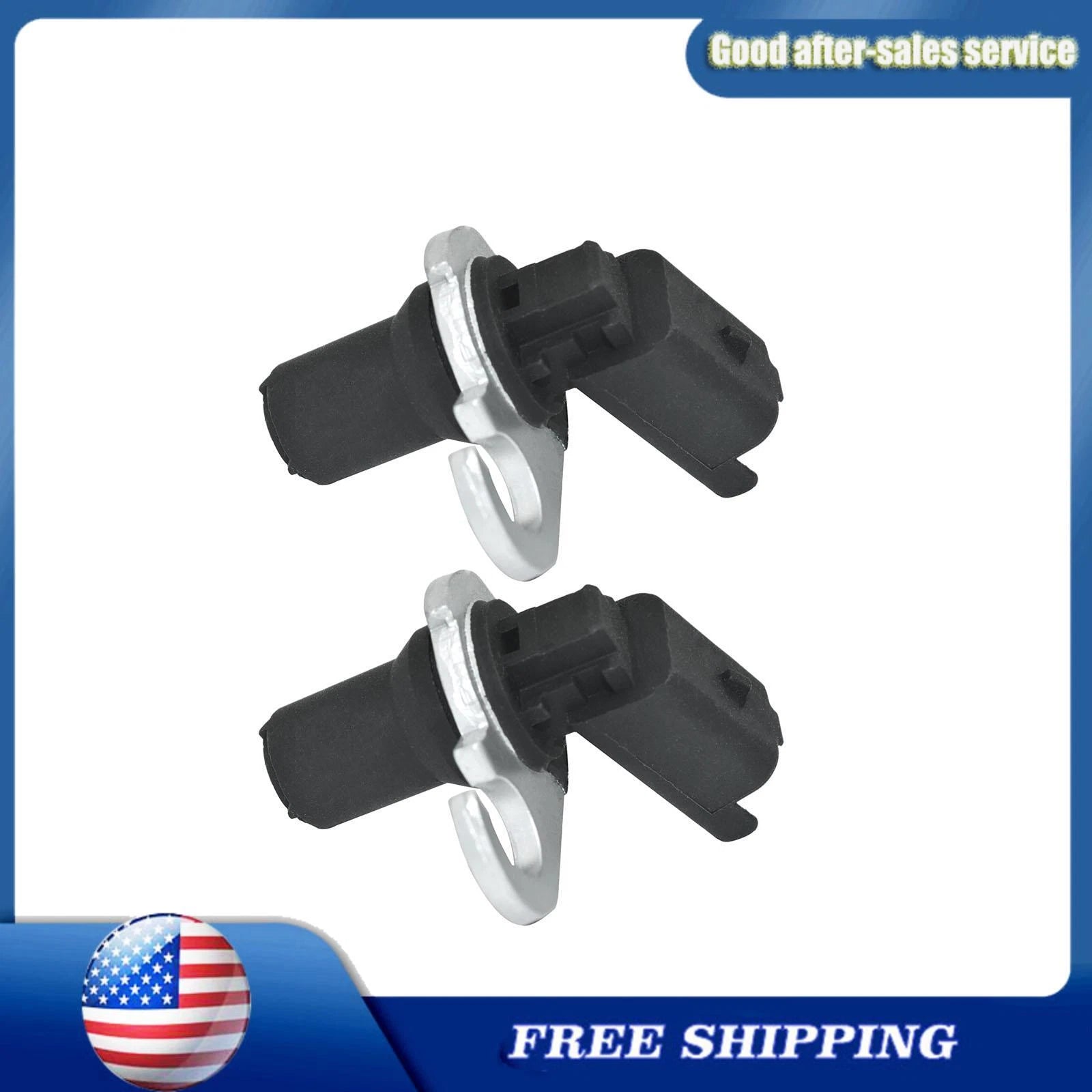 2x Crankshaft Position Sensor For Peugeot 206 307 Citroen C4 C5 C6 C8 C15 Fiat 6B93BC-57