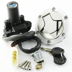 Ignition Switch Seat Gas Cap Cover Lock Key Set For Kawasaki Ninja EX250 EX300