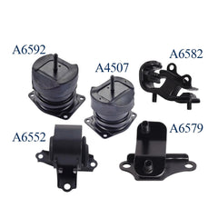 Engine Mount Set compatible with Honda 1998-2002 Accord V6 6B93BC-57
