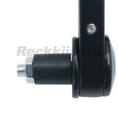 Carbon 7/8" 22mm Handle Bar End Rearview Mirror Fit KTM Duke 200 250 390 690 890