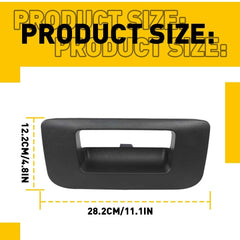 Tailgate Handle Bezel Textured Black for 07-14 Chevy Silverado GMC Sierra USA EA 6B93BC-57