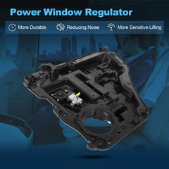 For 2007-2011 Dodge Nitro Rear Right Window Regulator w/ Motor 6B93BC-57