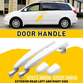 Exterior Door Handle Rear Left /Right For 2008 2009 Toyota Sienna 2004-2010 EOA 6B93BC-57
