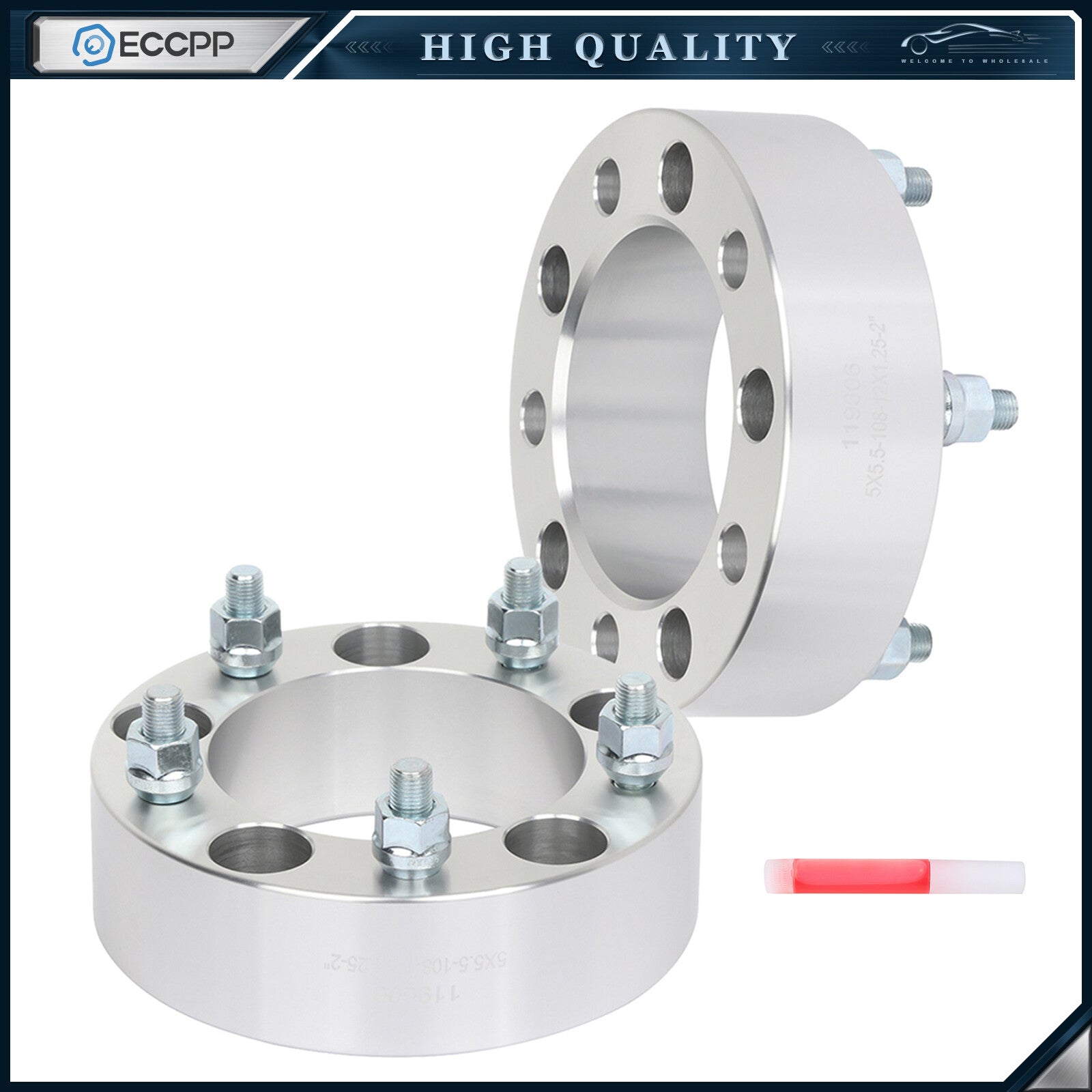 2 Pcs 2" 5x5.5 Wheel Spacers For Geo Tracker 1989-1997 Suzuki Samurai 1985-1995 6B93BC-57