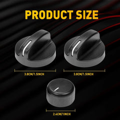 For Dodge 94-97 Pickup Truck Dash Ram 1500 2500 Heater A/C Climate Control Knobs 6B93BC-57
