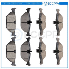 Front and Rear Brake Ceramic Pads For 1995 1996 -1999 BMW 318ti Performance 6B93BC-57