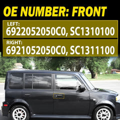 2x for 04 05 06 Scion xB Outside Exterior Door Handle Right+Left Front Primed EA 6B93BC-57