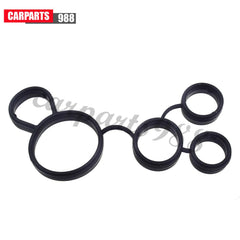 Oil Cooler Seal Oil Filter Flange Gasket Kit For VW Golf Beetle Jetta 07K117070 6B93BC-57