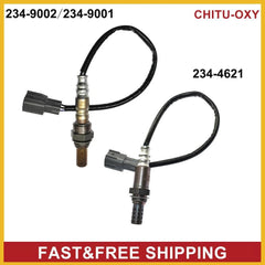 2PCS Upstream & Downstream O2 Oxygen Sensor for 2001-2002 Toyota 4Runner V6 3.4L 6B93BC-57