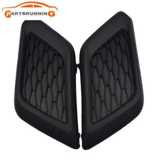 For Nissan Rogue 2014-2016 Front Bumper Insert Grille Fog Light Cover Bezel Set 6B93BC-57