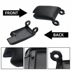 Center Console Lid Armrest For BMW E46 3 Series 1999-2004 Arm Rest Cover Black A 6B93BC-57