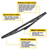 Fit For Hyundai Santa Fe Rear Wiper Blade (fits 2013-2019) 98850-2W000 6B93BC-57