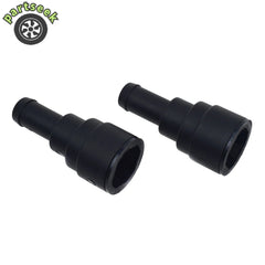 2X Heater Core Coolant Hose Connector For Cadillac Chevrolet Silverado GMC Buick 6B93BC-57