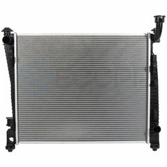 Radiator For 2011-2019 Dodge Durango Jeep Grand Cherokee with Oil Hose Clamp Kit 6B93BC-57