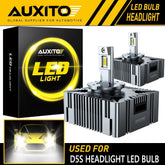D5S LED Headlight Bulbs For Audi A4 Q5 Q7 2018-24 A6 2016-18 S3 S4 S5 2019-24 EA 6B93BC-57