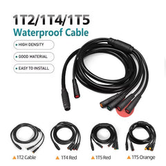 1T2/1T4/1T5 Julet E-bike Waterproof Connecting cable Controller Light Cable 6B93BC-57