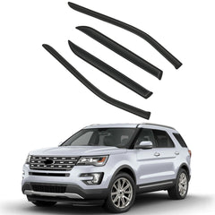 Window Visor Vent Rain Shades Guards Deflectors For 2011-2019 Ford Explorer 6B93BC-57