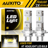 AUXITO H7 LED Headlight Combo Bulbs Kit High Low 6500K Super White Bright EOA AUXITO