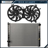 Electric Engine Radiator Cooling Fan Kit For 2009 Infiniti FX35 EX35 6B93BC-57
