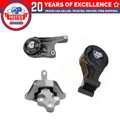 Manual Trans Mount 3PCS Set Fit 11-16 Chevy Cruze / 2016 Cruze Limited 1.4/1.8L 6B93BC-57