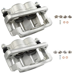 Front Brake Calipers 2Pcs Set For 2011 Ford F-450 Super Duty 18B4997 18B4996 6B93BC-57