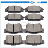 Front Rear Ceramic Brake Pads For Acura RSX Honda Civic 2000-2009 Honda S2000 6B93BC-57