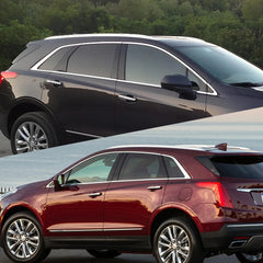 6PCS Pillar Post Cover Trims Black Suitable for Cadillac XT5 2017-2023 EOA 6B93BC-57