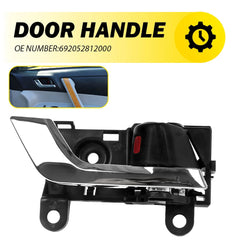 Front Passenger Silver lever Interior Door Handle For 08-13 Toyota Highlander EA 6B93BC-57