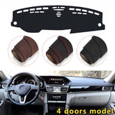 Console Dashboard Suede Mat Protector Sunshield Cover For Mercedes E Class W212