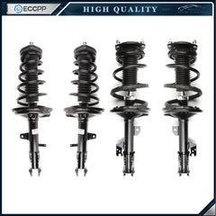 Front Rear Complete Struts Shocks Mount Spring For 2004-07 Toyota Highlander FWD