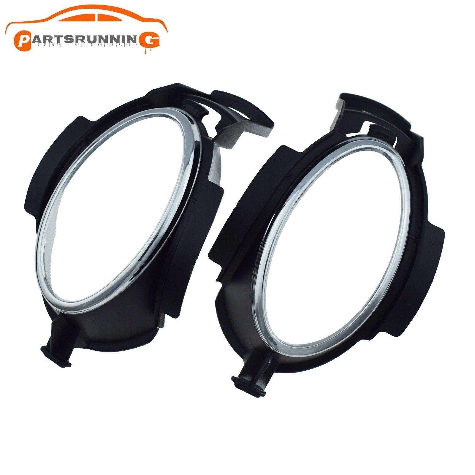 Front Pair Left & Right Fog Light Bezel Lamp Trim For 2007 2008 2009 Lexus ES350 6B93BC-57
