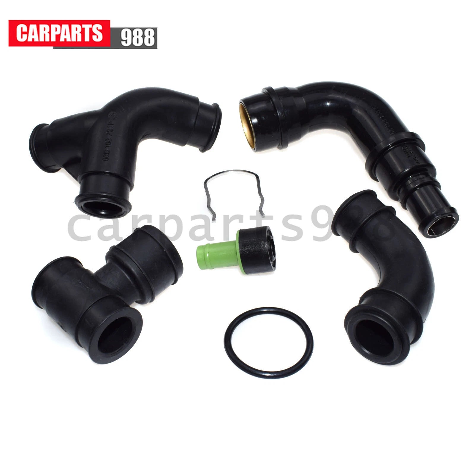 Crankcase Breather Hose Set For Audi A4 Quattro VW Beetle Passat 1.8T 06A103213F 6B93BC-57