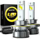 LOT 1-10 AUXITO H13 LED Headlight Bulbs Kit 9008 High Low Beam 6500K White Light AUXITO